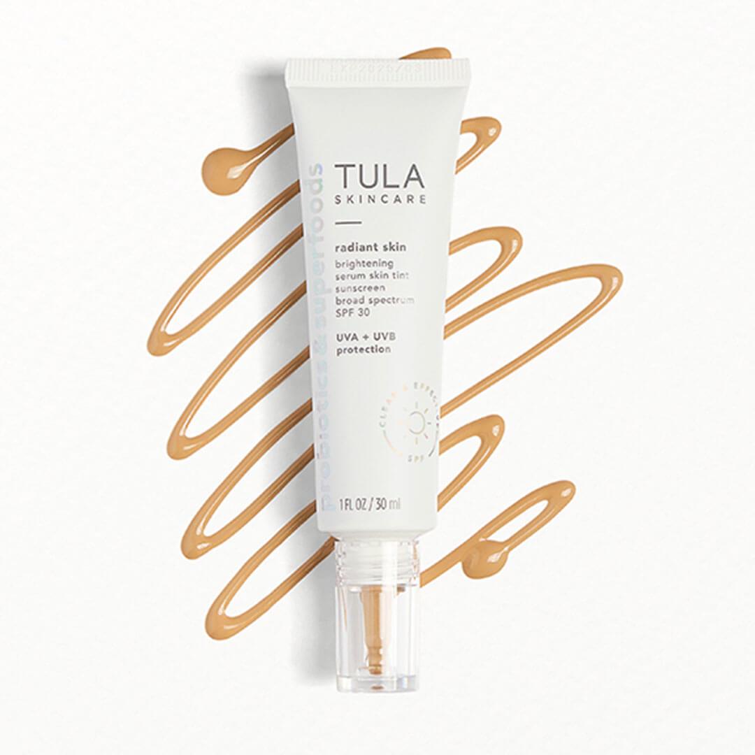 TULA Radiant Skin Brightening Serum Skin Tint with SPF 30 Mobile