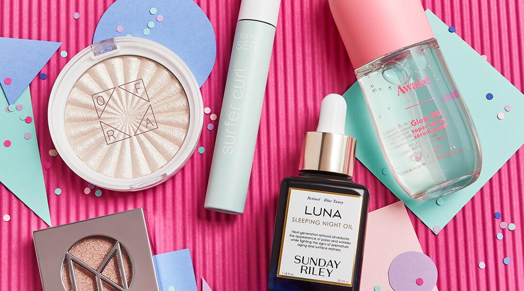 An image of past Glam Bag Plus products. Desktop