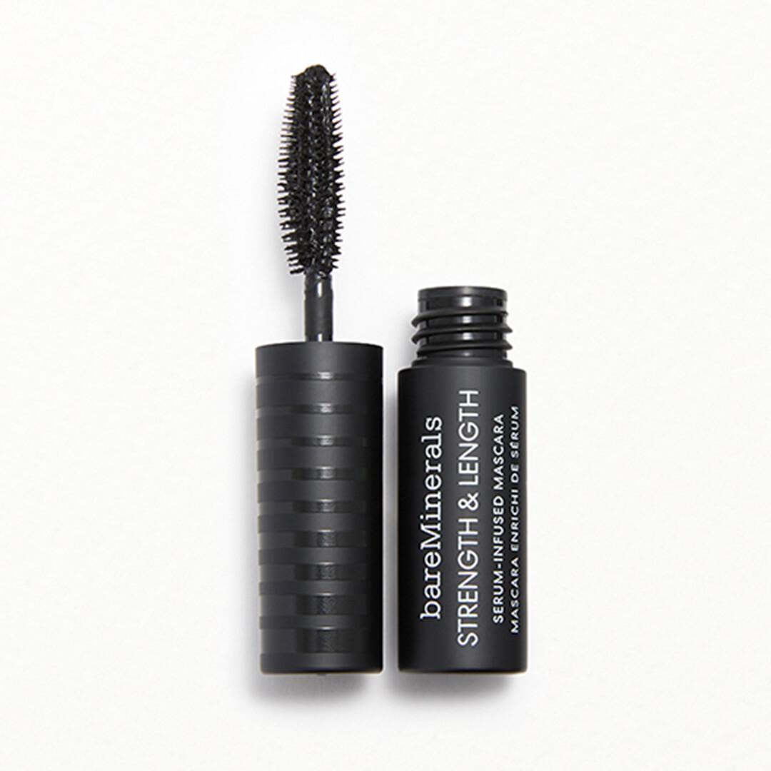 BAREMINERALS Strength & Length Serum Infused Mascara in Extreme Black Mobile