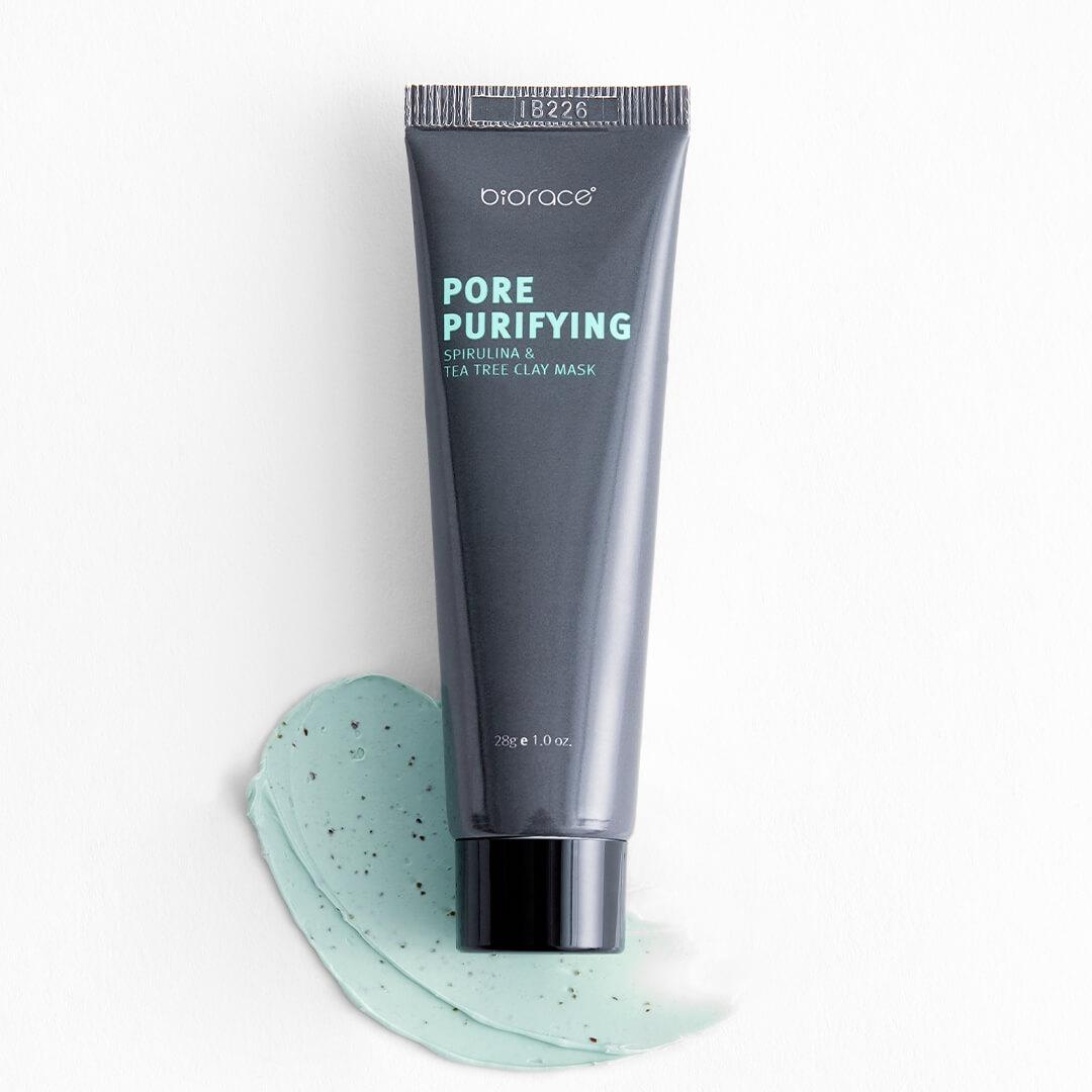 BIORACE Pore Purifying Spirulina & Tea Tree Clay Mask Mobile