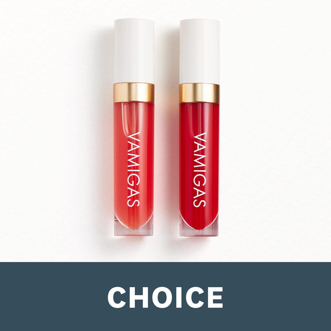 VAMIGAS Rosa Mosqueta Infused Lip Oil in Valentina & Sofia Desktop