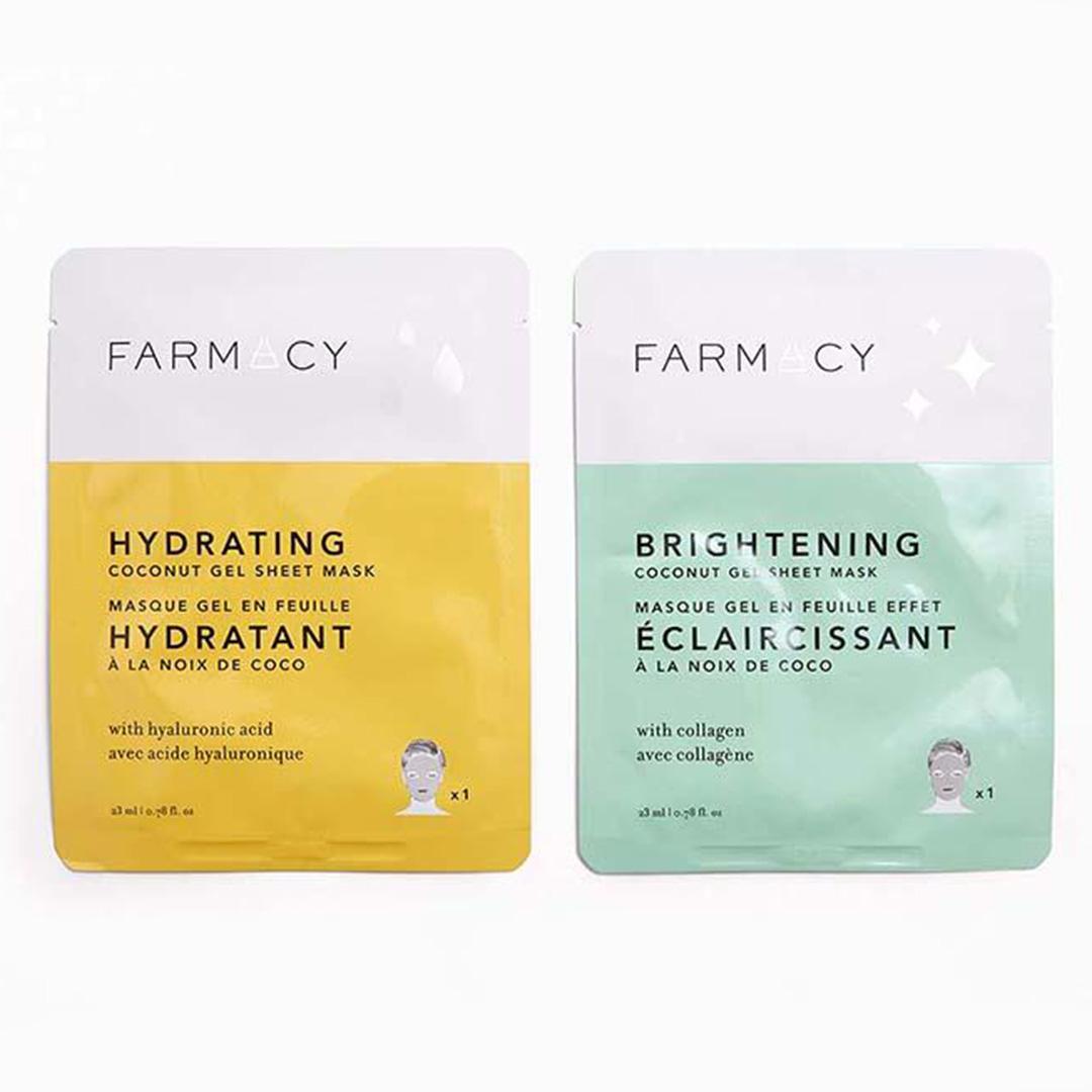 FARMACY Hydrating and Brightening Coconut Gel Sheet Mask Duo Desktop