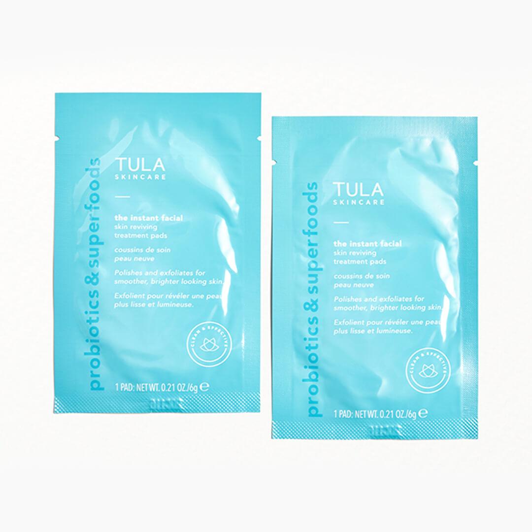 TULA SKINCARE The Instant Facial Dual-Phase Skin Reviving Treatment Pads Mobile