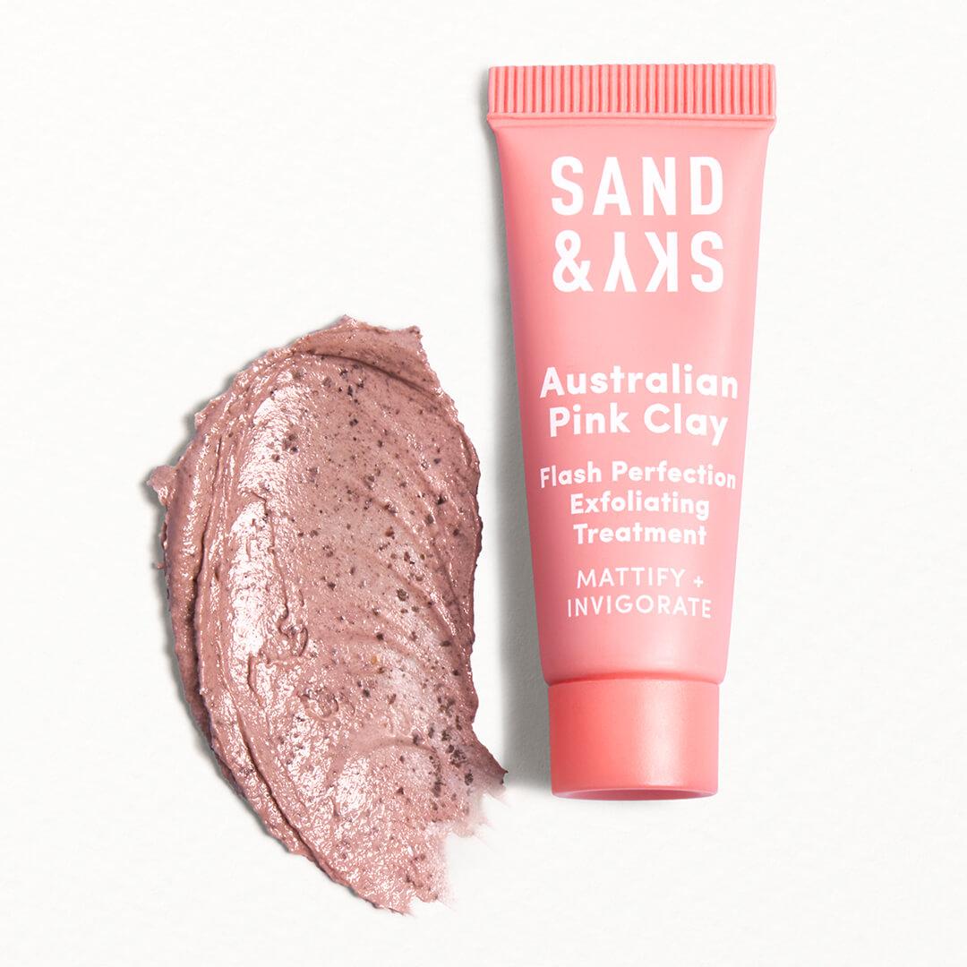 SAND & SKY Australian Pink Clay Flash Perfection Exfoliating Treatment Mobile