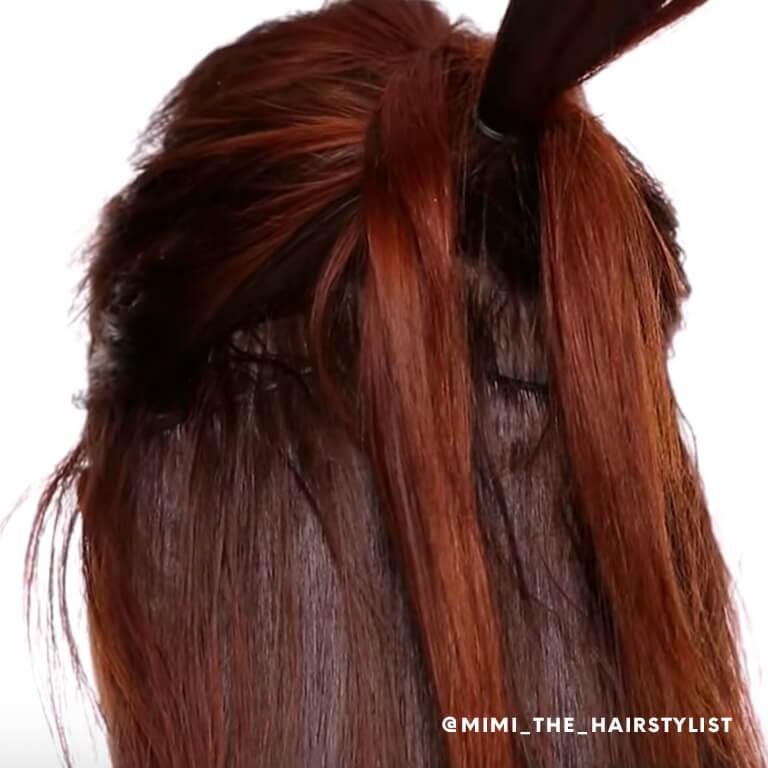 Ponytail split into two parts Desktop