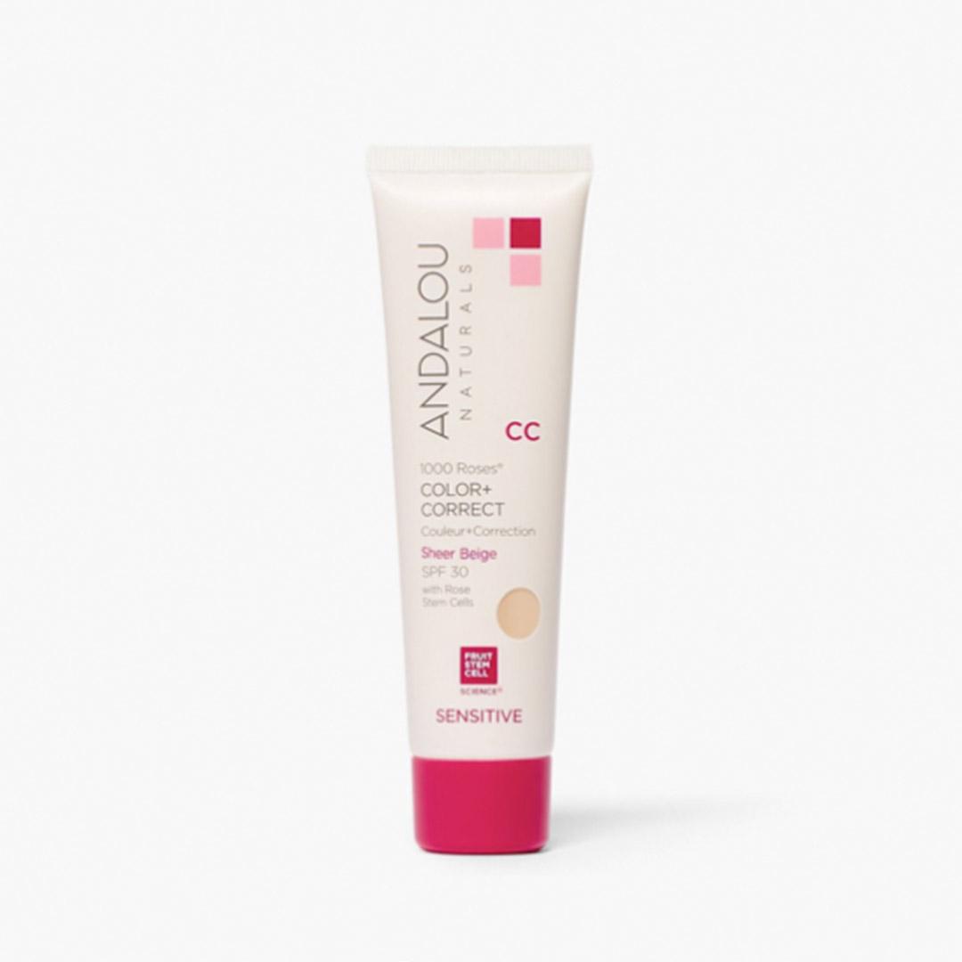 ANDALOU NATURALS 1000 Roses® CC Color + Correct Sheer Nude SPF 30 Desktop