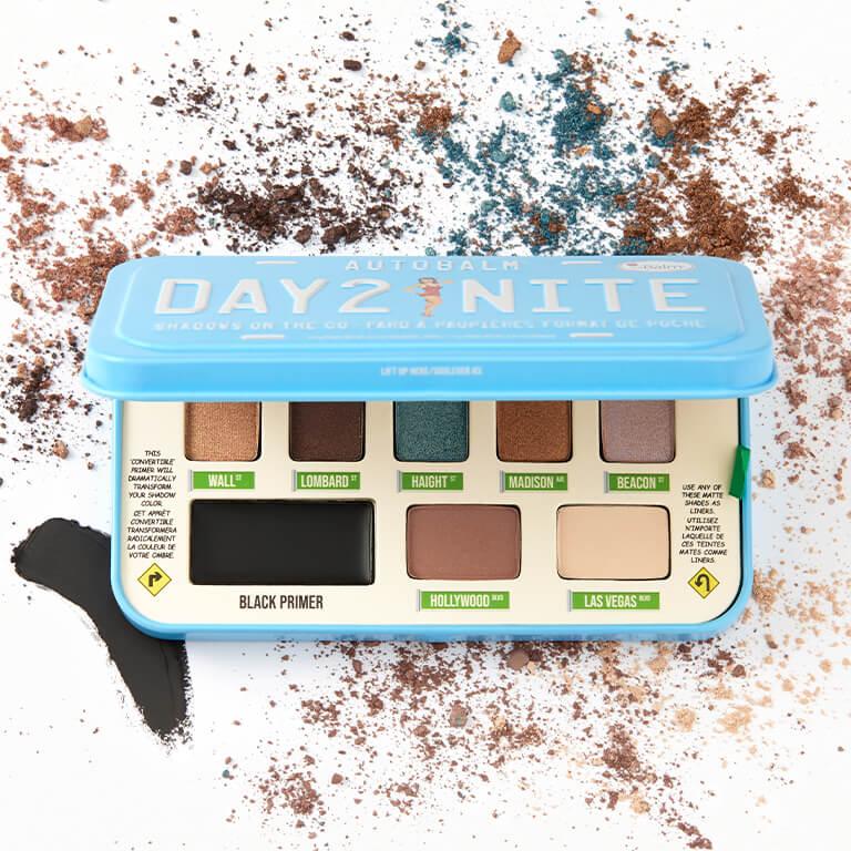 An image of THEBALM COSMETICS AUTOBALM® Day 2 Nite eyeshadow palette. Desktop