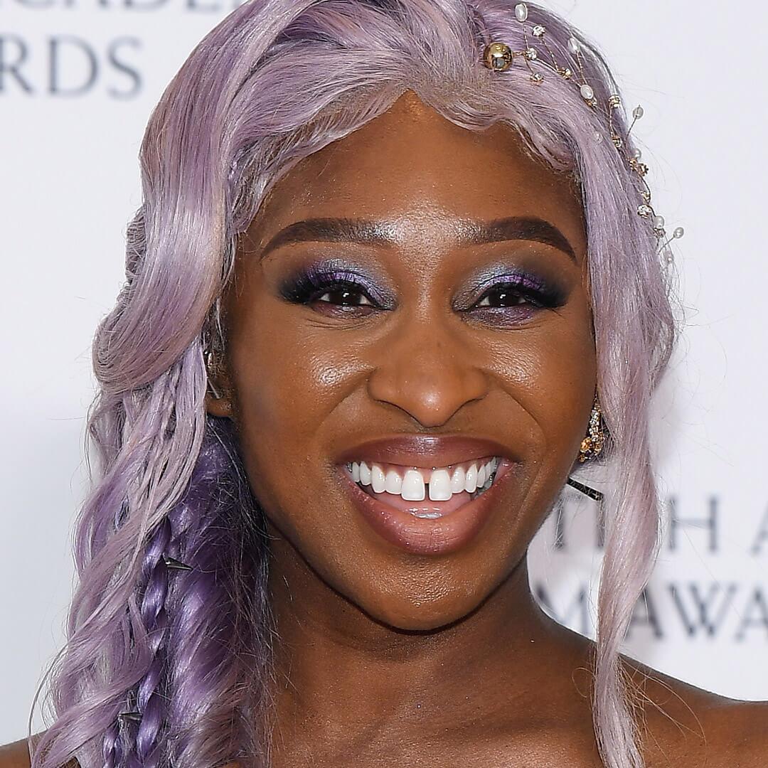 A photo of Cynthia Erivo with pastel purple hair Desktop