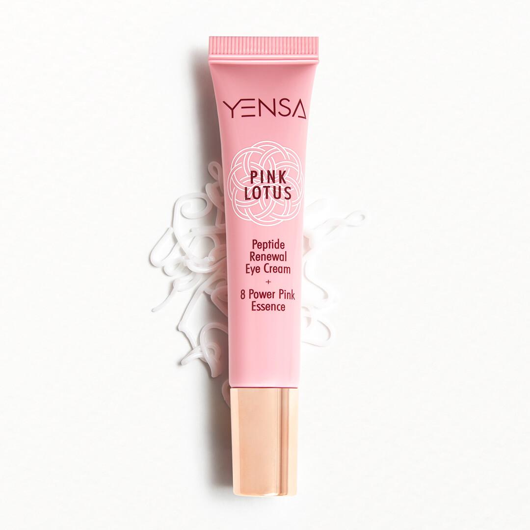 YENSA BEAUTY PINK LOTUS Peptide Renewal Eye Cream Desktop