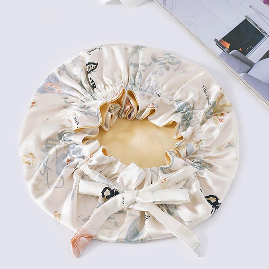 RACHEL SILK Floral Print Bonnet Desktop