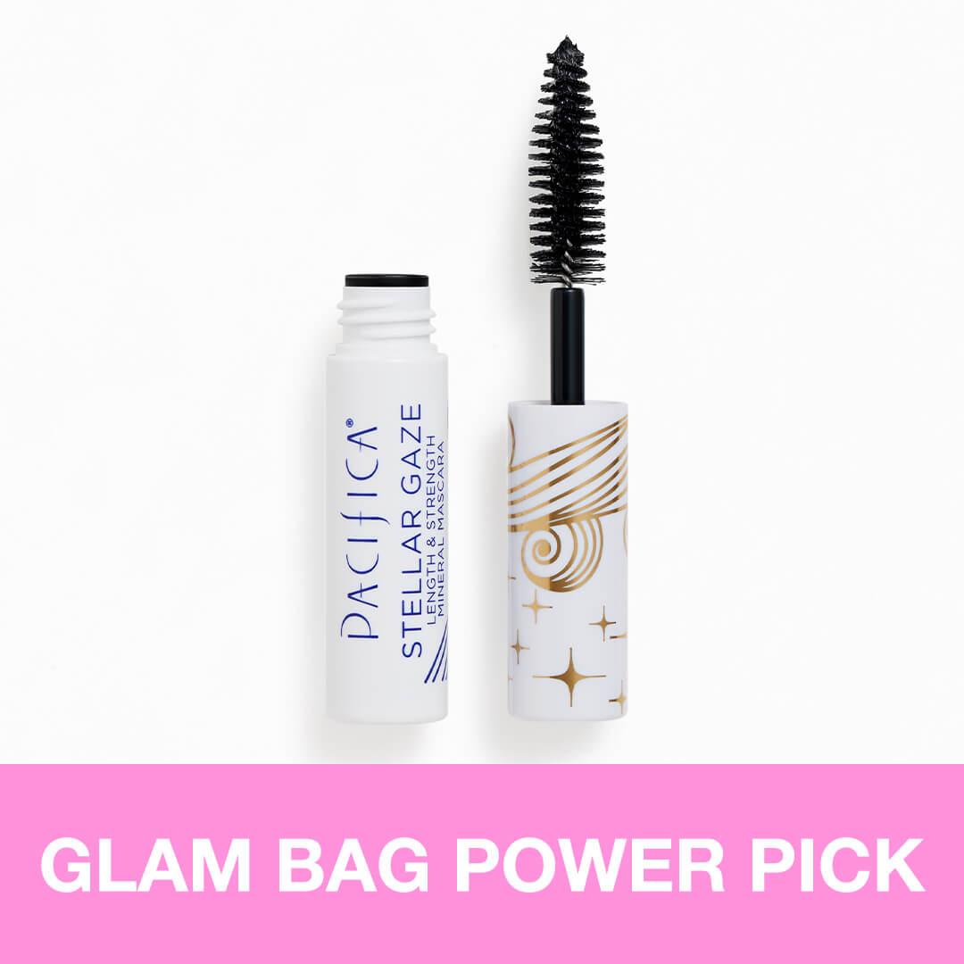 PACIFICA BEAUTY Stellar Gaze Length & Strength Mineral Mascara in Black Desktop