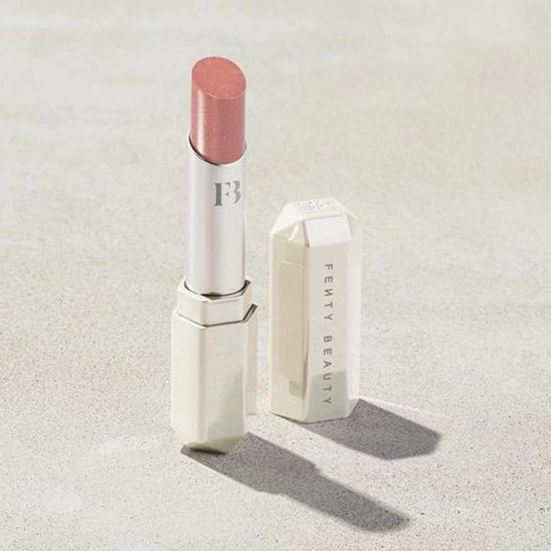 FENTY BEAUTY Slip Shine Sheer Shiny Lipstick in Bubble Rum Desktop