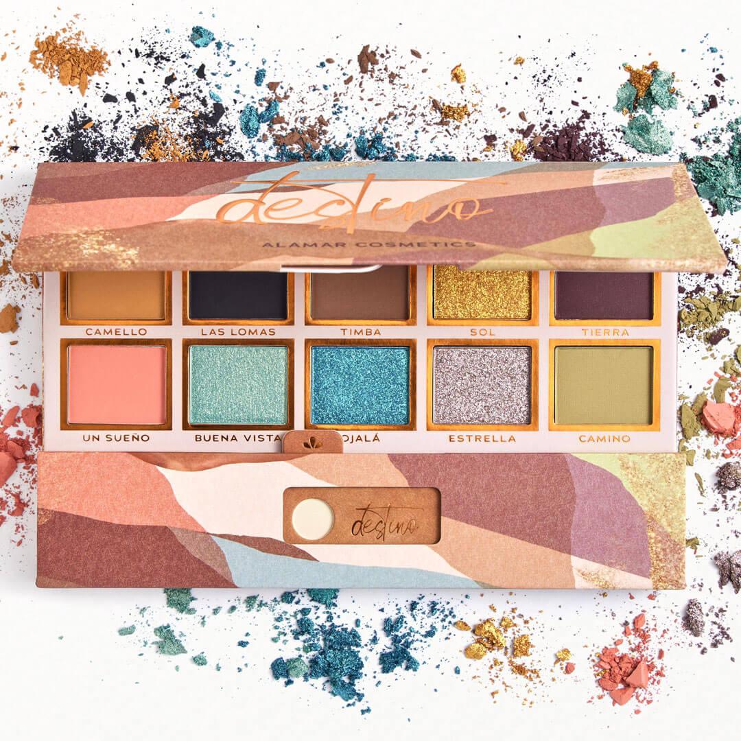 ALAMAR COSMETICS Destino Eyeshadow Palette Desktop