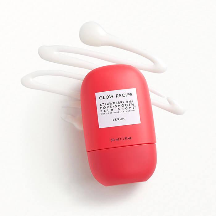 GLOW RECIPE Strawberry BHA Pore-Smooth Blur Drops Mobile
