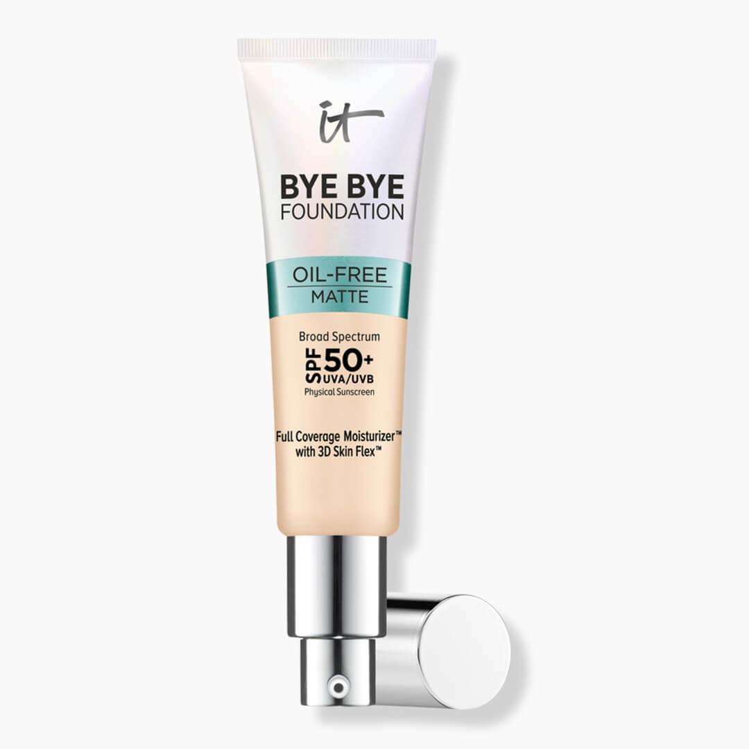 IT COSMETICS Bye Bye Foundation Oil-Free Matte Full Coverage Moisturizer with SPF 50+ Mobile