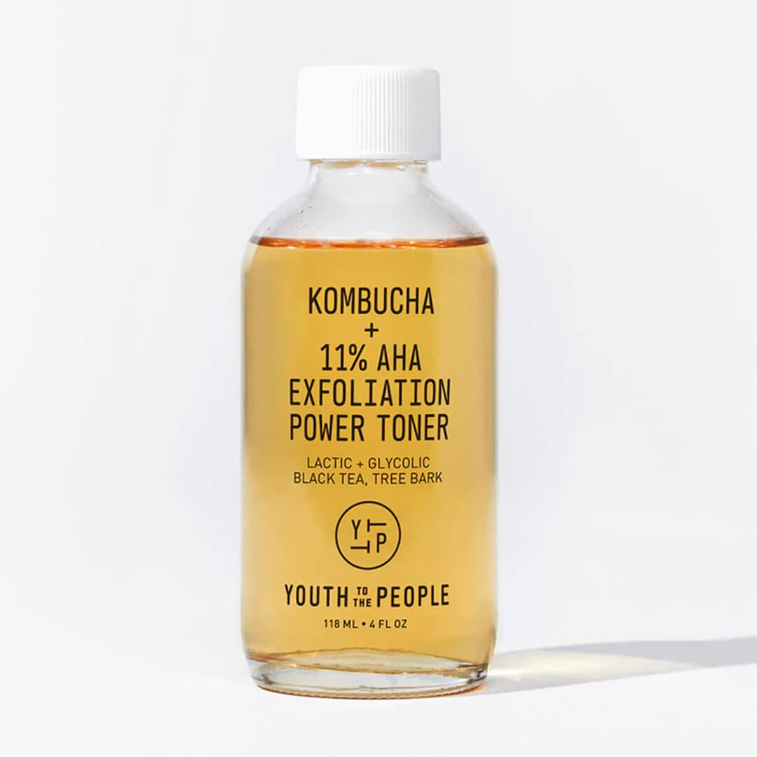 YOUTH TO THE PEOPLE Kombucha + 11% AHA Exfoliation Power Toner Desktop