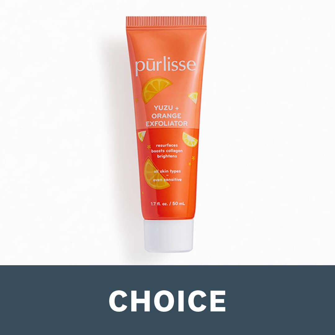 PURLISSE BEAUTY Yuzu + Orange Exfoliating Face Polish Desktop