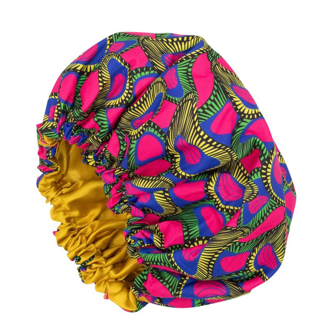 NEOCURLY Adjustable Satin-Lined Bonnet Mobile