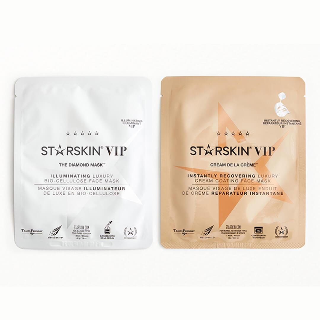 STARSKIN VIP Cream De La Crème Instantly Recovering Luxury Cream Coating Face & THE DIAMOND MASK™ VIP Set Mobile productId:p-k043mnawz5j51hd7