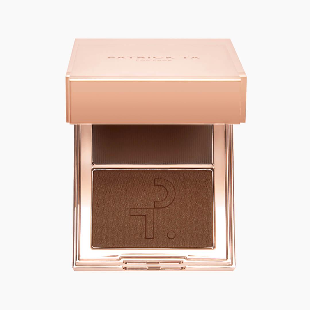 PATRICK TA Creme Contour & Powder Bronzer Duo in She’s Chiseled Desktop
