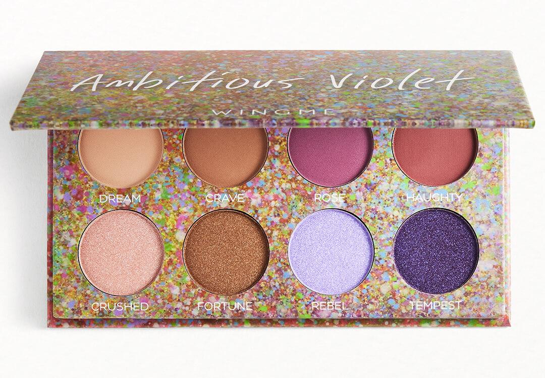 WINGME COSMETICS Ambitious Violet Palette Desktop