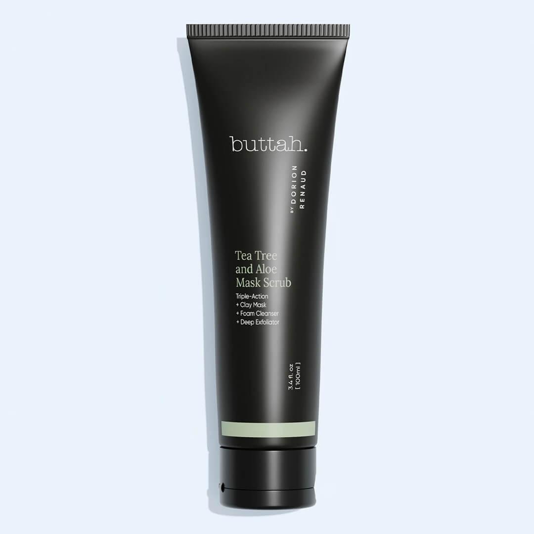 BUTTAH SKIN Tea Tree & Aloe Exfoliating Scrub Mobile
