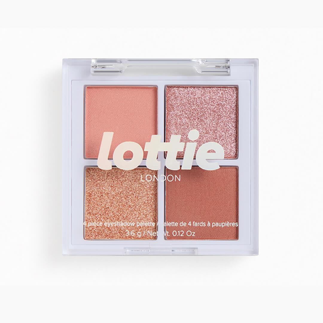 LOTTIE LONDON Eyeshadow Quad in The Rose Golds Mobile