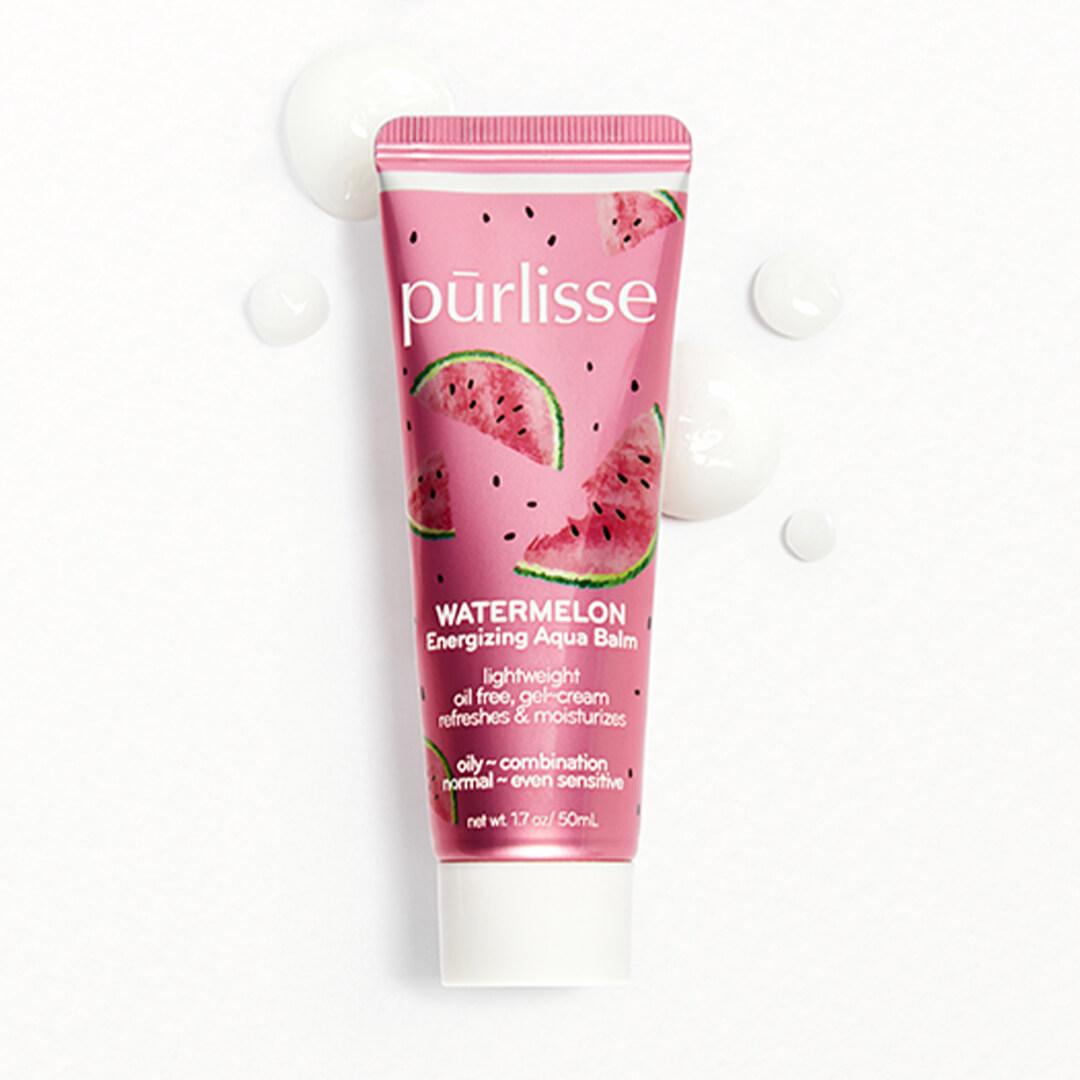 An image of PURLISSE BEAUTY Watermelon Energizing Aqua Balm. Desktop