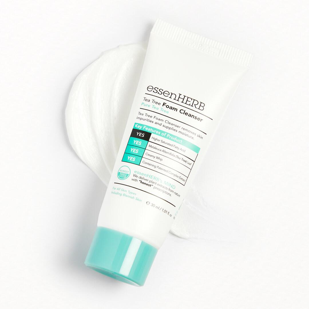 ESSENHERB Tea Tree Foam Cleanser Desktop