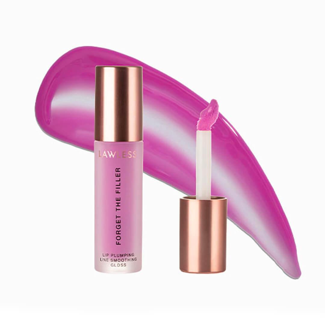 LAWLESS Forget the Filler Lip Plumping Line Smoothing Gloss Desktop