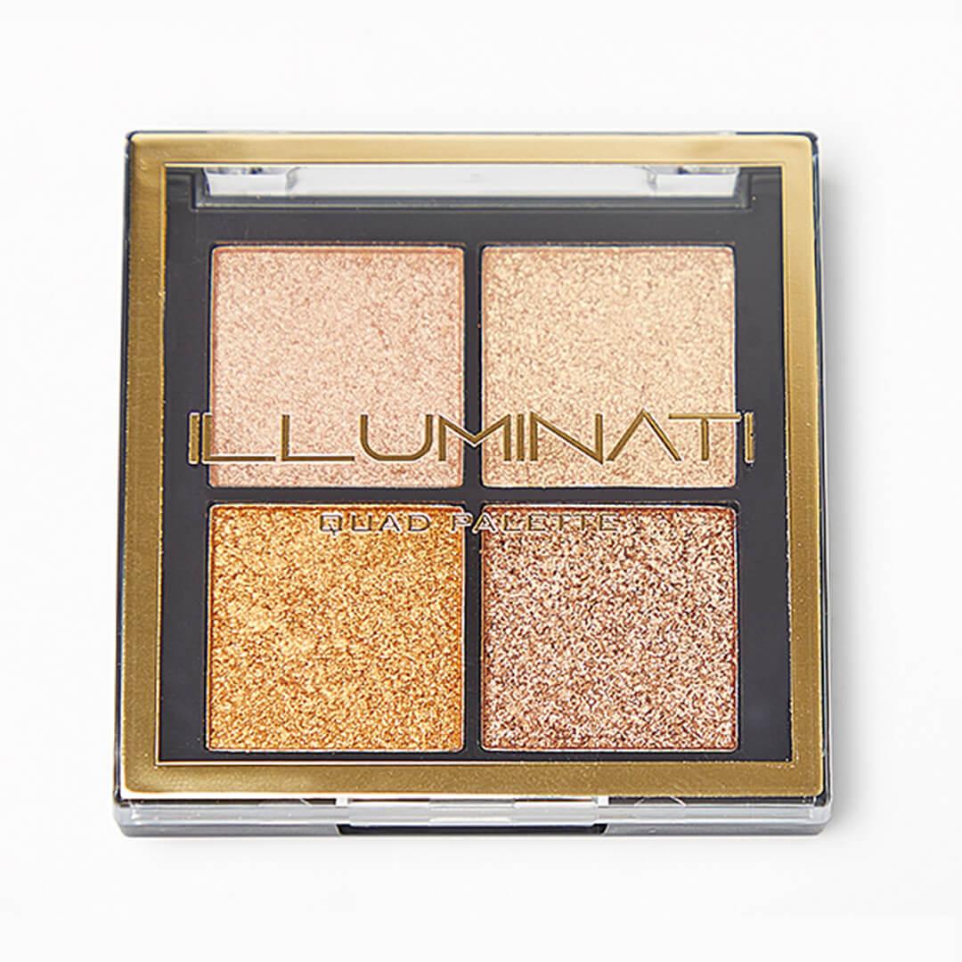 ILLUMINATI COSMETICS Quad Palette in Golden Rule Desktop
