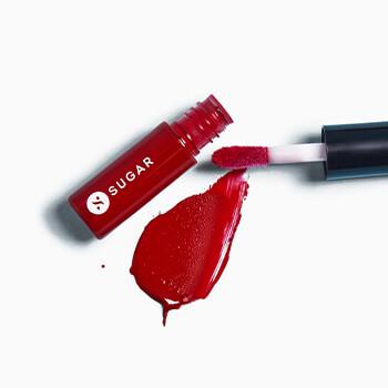 SUGAR COSMETICS Smudge Me Not Liquid Lipstick in Trusty Red Mobile
