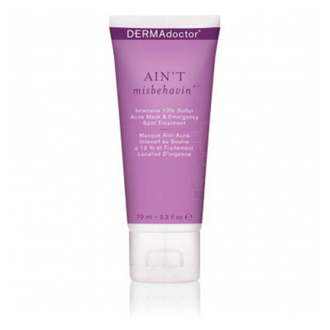 DERMADOCTOR Ain't Misbehavin' Intensive 10% Sulfur Acne Mask & Emergency Spot Treatment Mobile