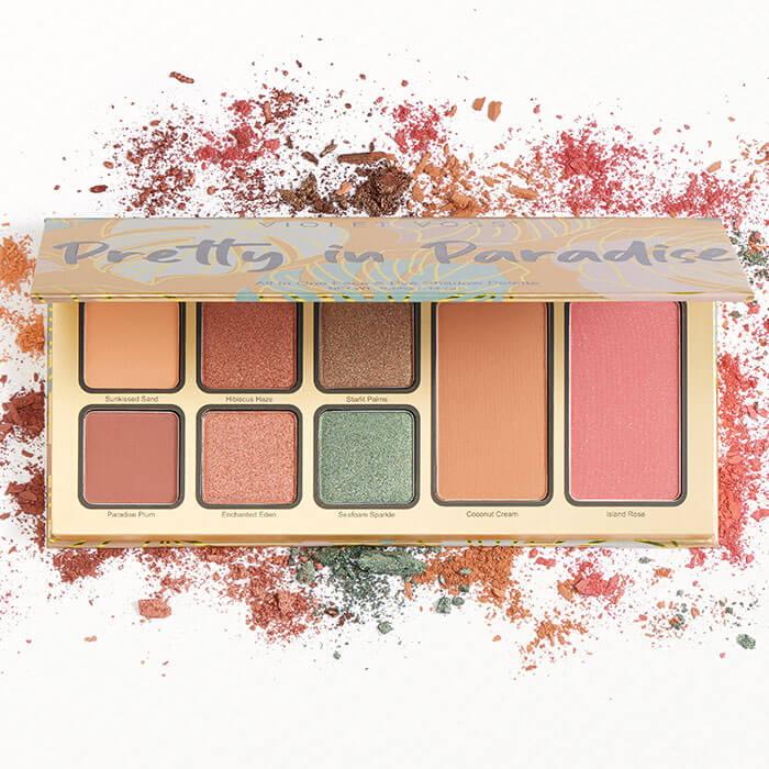 VIOLET VOSS Pretty in Paradise All in One Face & Eye Shadow Palette Mobile