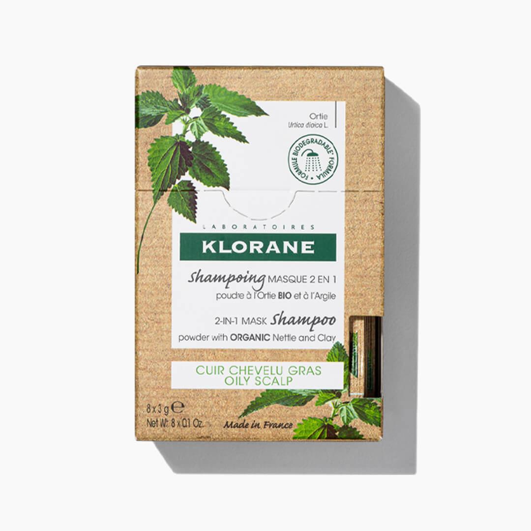 KLORANE Oil Control 2-in-1 Mask Shampoo Powder with Nettle Desktop