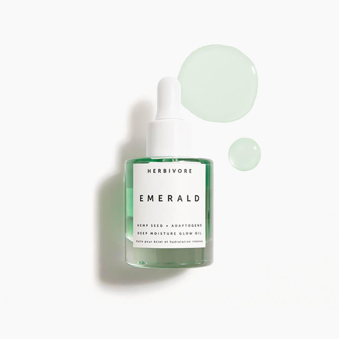 HERBIVORE BOTANICALS Emerald Deep Moisture Glow Oil Mobile
