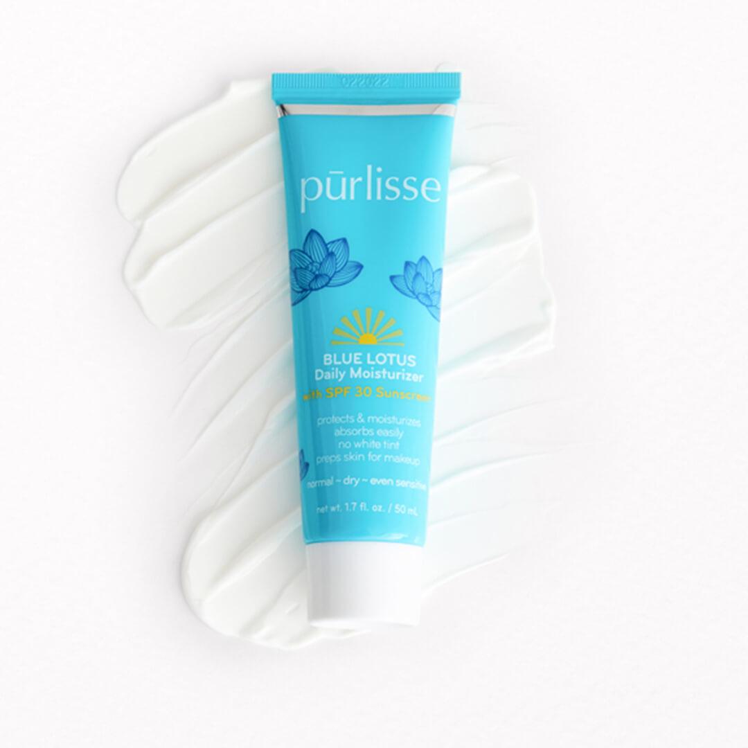 PURLISSE BEAUTY Blue Lotus Essential Daily Moisturizer SPF30 Desktop