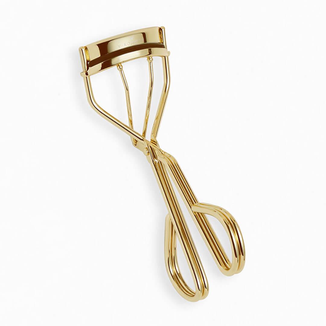 V KOSMETIK Eyelash Curler in Ombré Black and Gold Desktop