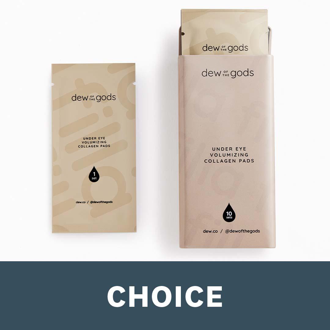 DEW OF THE GODS Filla Under Eye Volumizing Collagen Pads Desktop