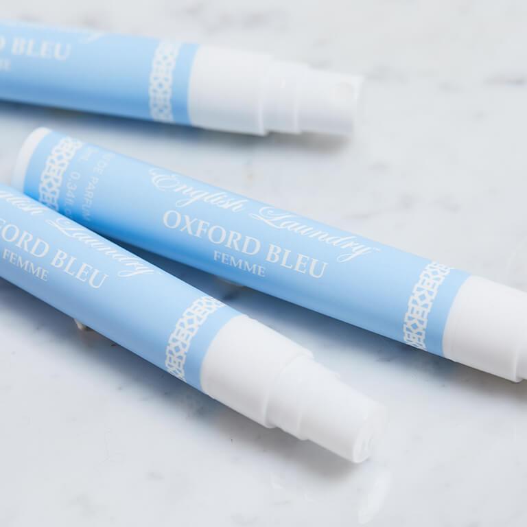 Image of three ENGLISH LAUNDRY Oxford Bleu Femme Fragrance perfumes Mobile