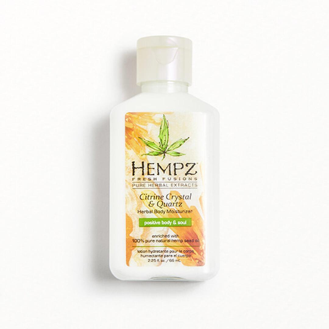HEMPZ Citrine Crystal and Quartz Body Lotion Mobile