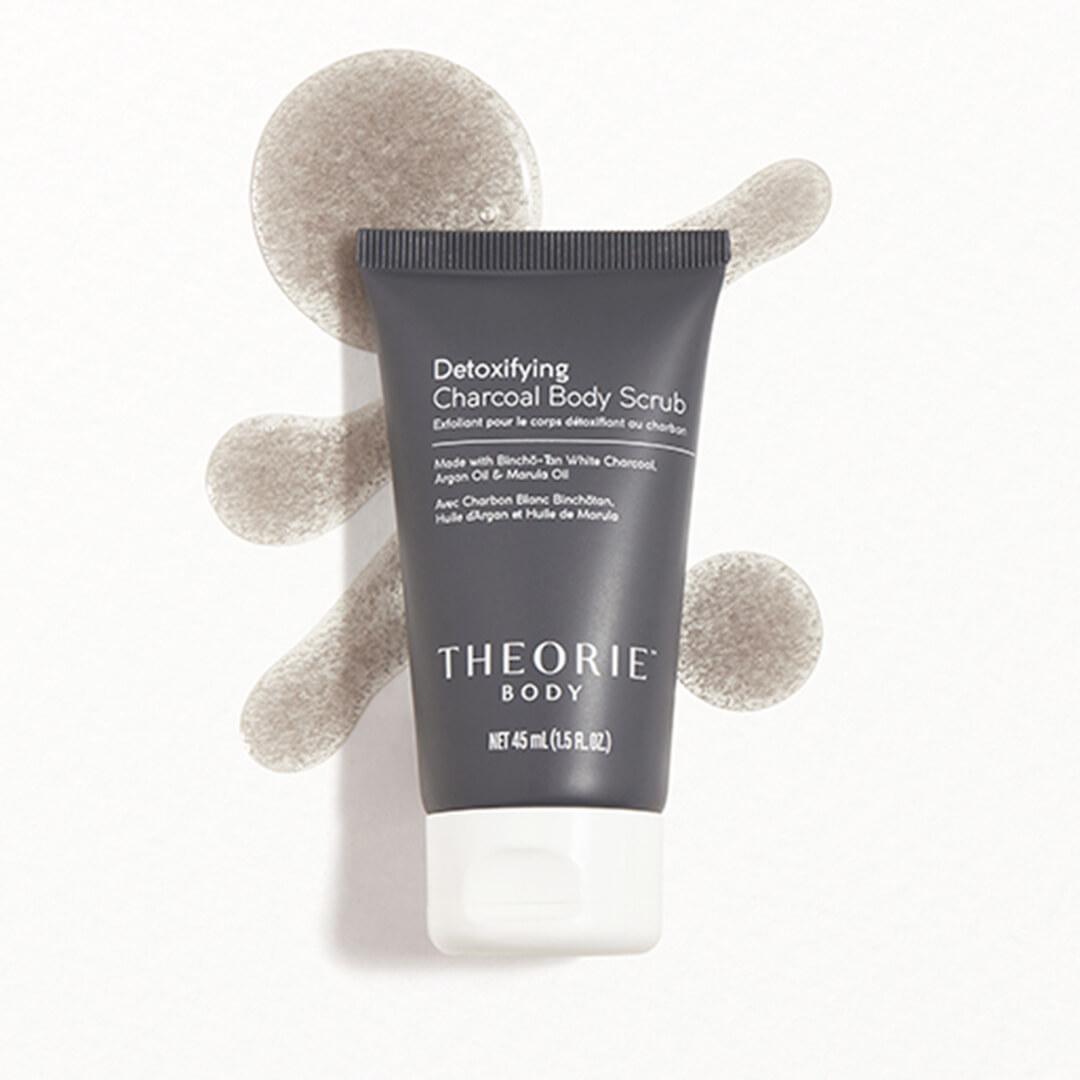 THEORIE Charcoal Bamboo Detoxifying Body Scrub Mobile