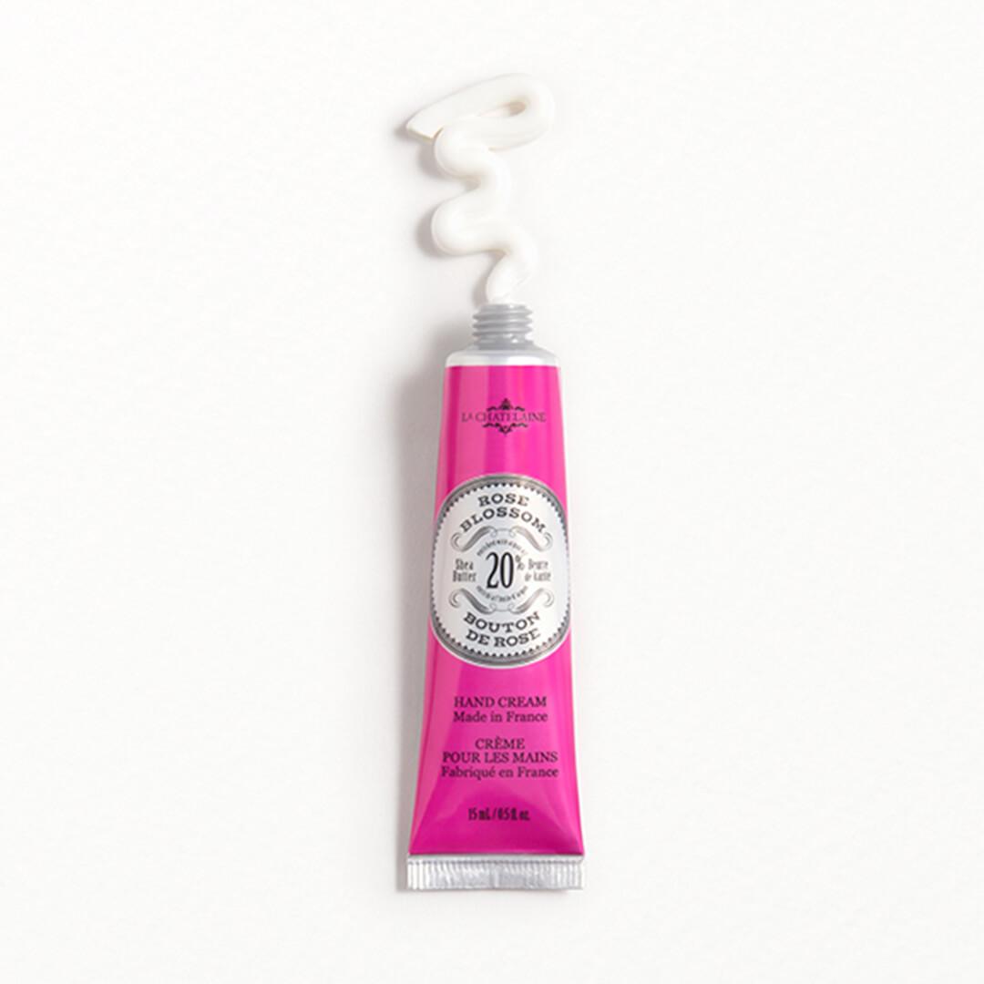 LA CHATELAINE Hand Cream in Rose Blossom Mobile