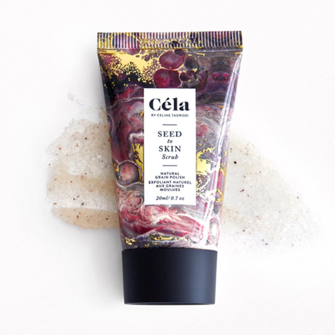 CÉLA Seed to Skin Scrub Natural Grain Polish Desktop