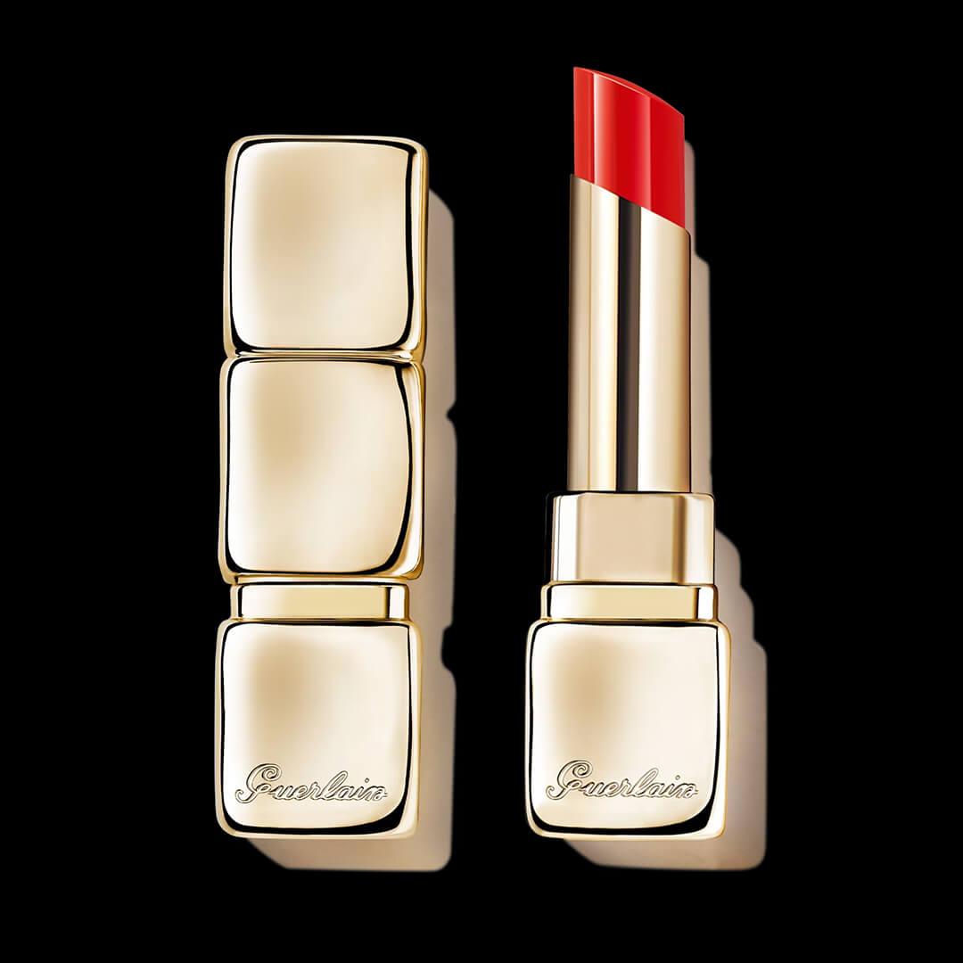 GUERLAIN KissKiss Shine Bloom Lipstick in Lily Cares Mobile