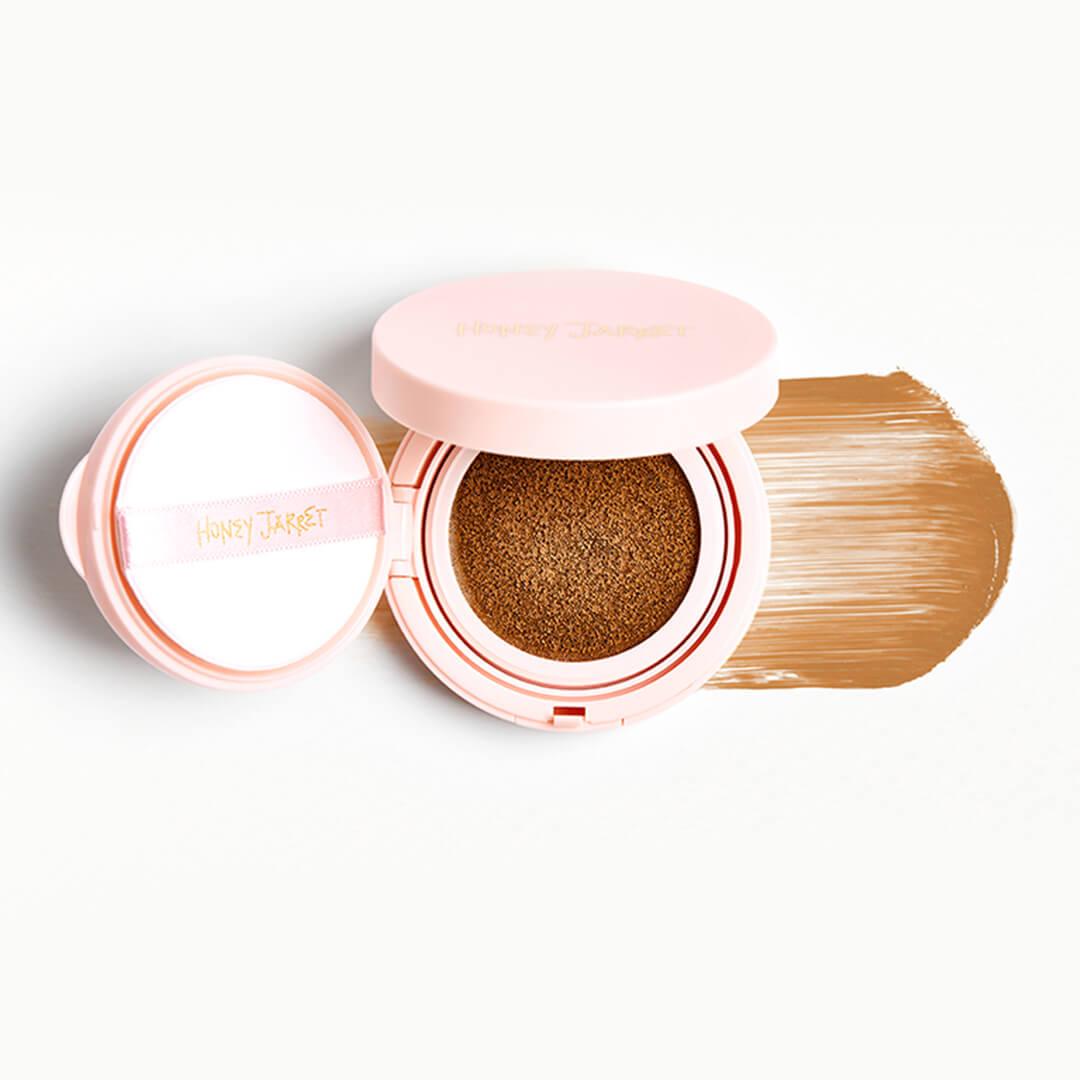 HONEY JARRET Clean Cover Cushion Foundation in Tan Cocoa Desktop productId:p-k3yvltnsqs0giv