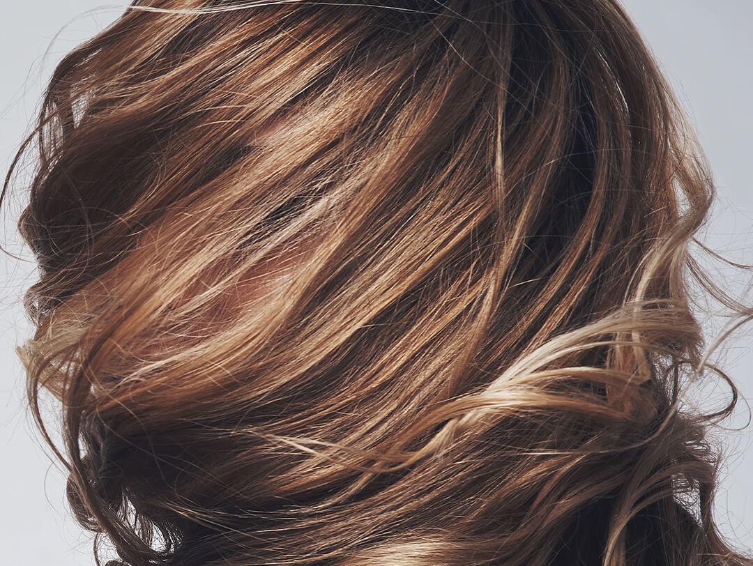 Gorgeous wavy brown hair Desktop