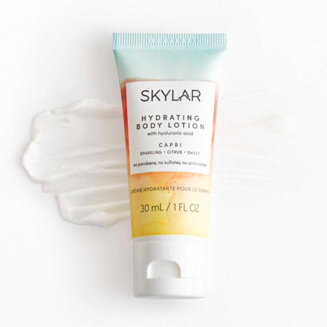 SKYLAR Hydrating Body Lotion in Capri Mobile