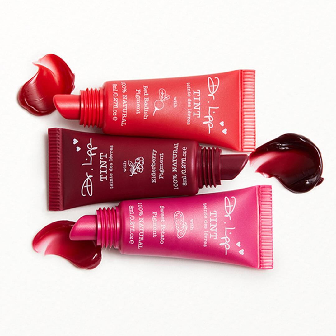 DR.LIPP Lip Tint 3 Pack in Sweet Potato, Red Radish, and Elderberry Desktop productId:p-k20j0euyosbv22sx