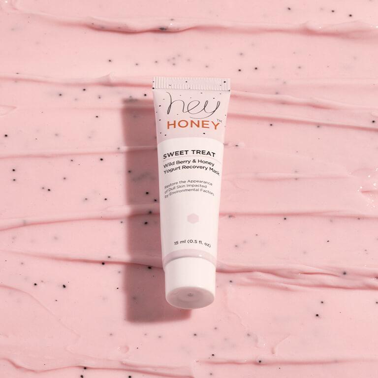 HEY HONEY Sweet Treat Wild Berry & Honey Yogurt Recovery Mask Desktop
